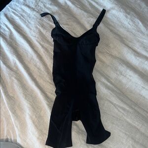 Skims Black Sleeveless Bodysuit